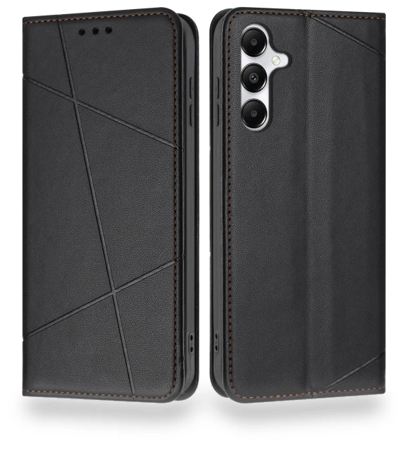 Leather Wallet Case with Stand and Wrist Strap — Bumpers, Smartwatch 2025