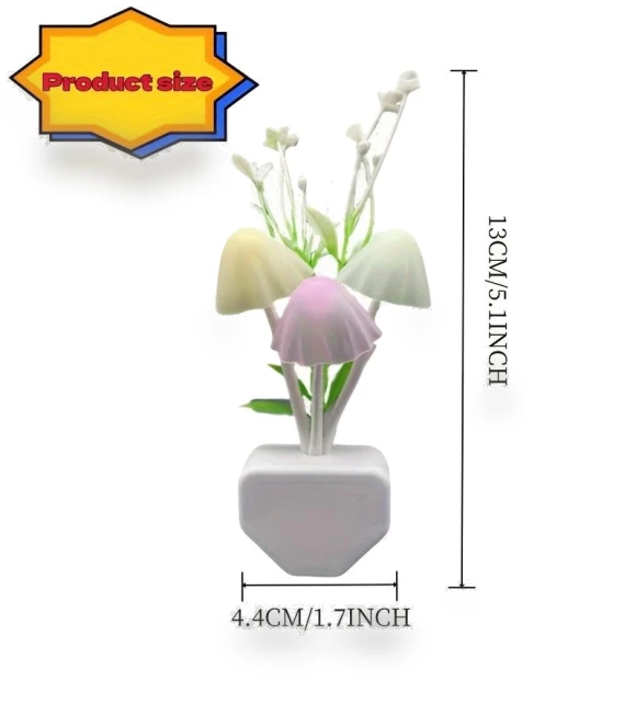 LED Night Light Vase 'Lily' — Night Lights, Homeware Essentials