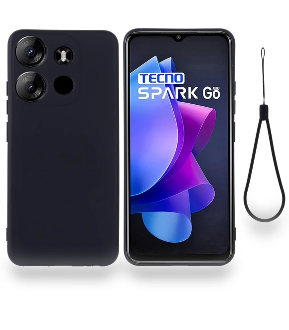 Liquid Silicone Cell Phone Case with Strap — Phone Accessories, Smartwatch 2025
