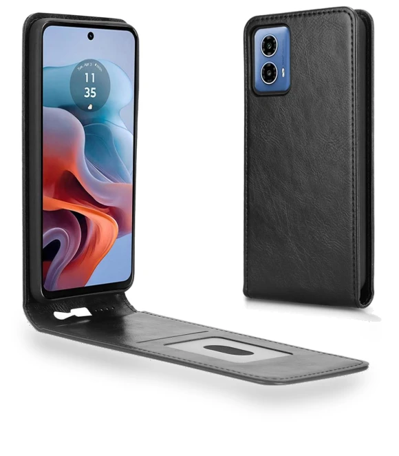 Magnetic Vertical Flip Leather Phone Cover — Flip Cases, Smartwatch 2025