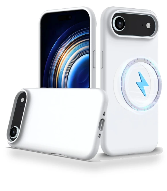 MagSafe Compatible Shockproof Liquid Silicone Phone Case — Phone Accessories, Smartwatch 2025