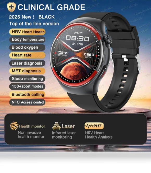 Medical Nurse Watch with Laser Therapy — Smartwatches, PRISMA