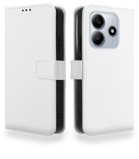 PU Leather Diamond Texture Wallet Phone Cover — Back Covers, Smartwatch 2025