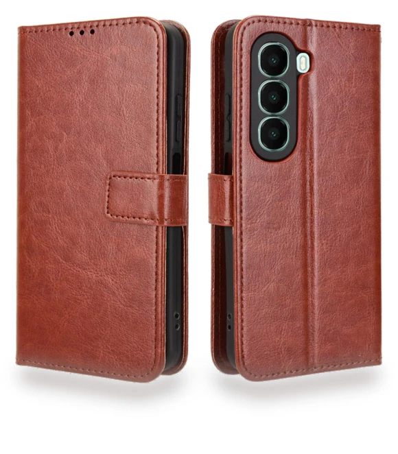 PU Leather Phone Case with Wrist Strap — Flip Cases, Smartwatch 2025