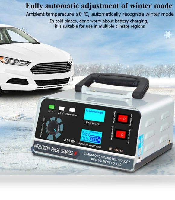 Smart Battery Charger Maintainer — Battery Chargers, Ideal World