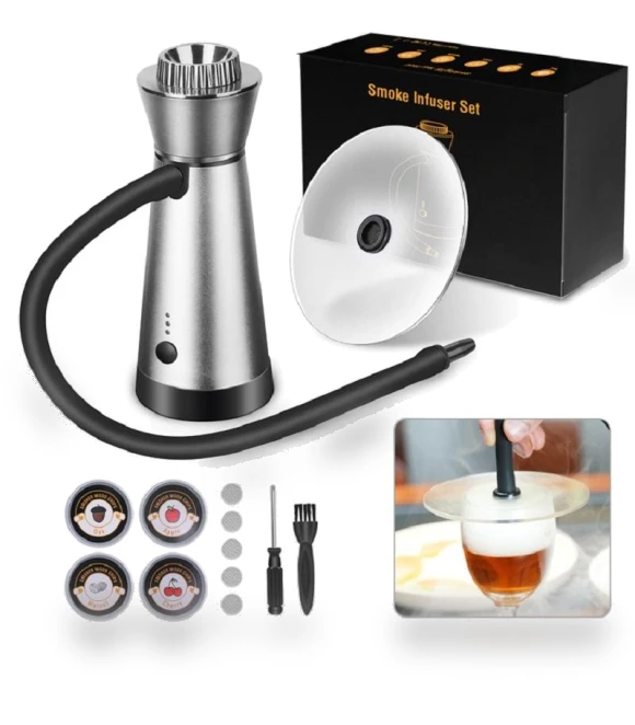 Smart Electric Smoking Machine for Cocktail Drinks — Punches, Home Textile Home Decoration