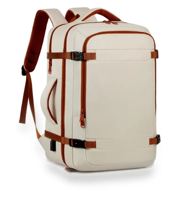 Smart Travel Backpack — Casual Daypacks, Leather bag