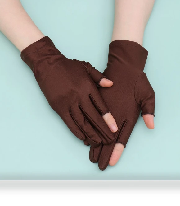 Sun Protection Driving Gloves — Gloves, Xuulu6633
