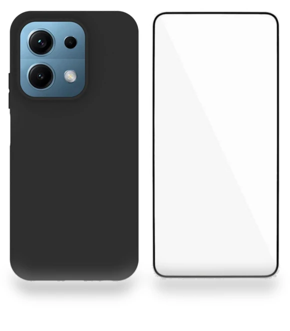 TPU Case with Tempered Glass — Back Covers, WANLONFENG