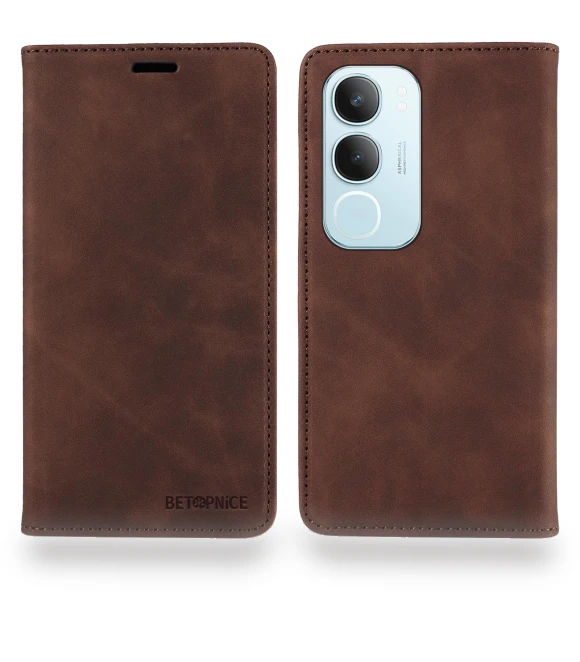 Wallet Case Leather Phone Cover with Stand — Basic Cases, BETOPNICE