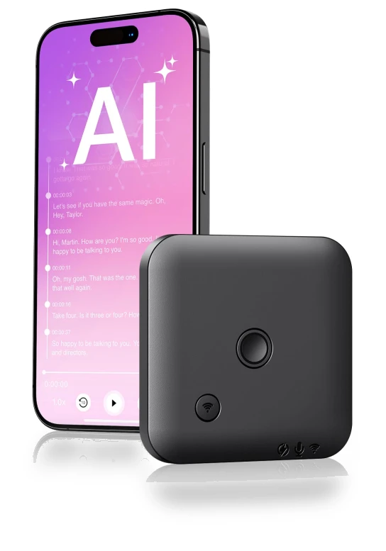 AI Voice Recorder with Transcription and Summarization — Voice Recognition & Productivity Software, HAYAO