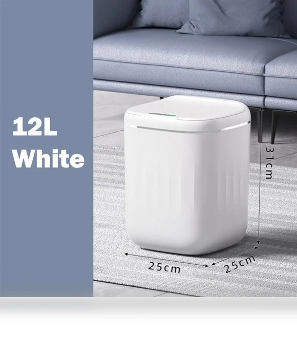 Automatic Sensor Trash Can — Waste Baskets, Homedepot