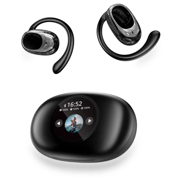 Bluetooth Headphones with Touchscreen — Over-Ear Headphones, Junmaocun
