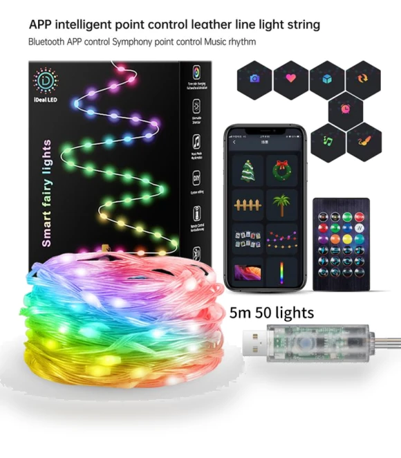 Christmas Tree RGB Lights — Lighted Displays, Luminaire Lighting Mall