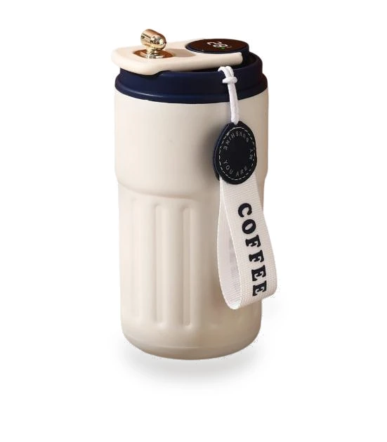 Coffee Mug with Temperature Display — Beverage Warmers, Practical Household