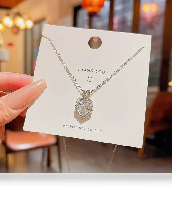 Designer Love Sense Smart Titanium Necklace — Smart Jewelry, YM01-FASHION