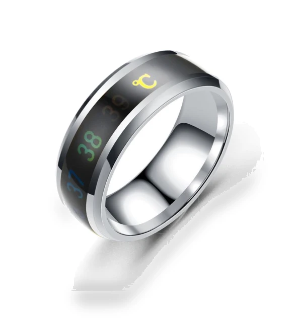 Fashion Smart Thermochromic Couple Ring — Smart Rings, Toy boutique one