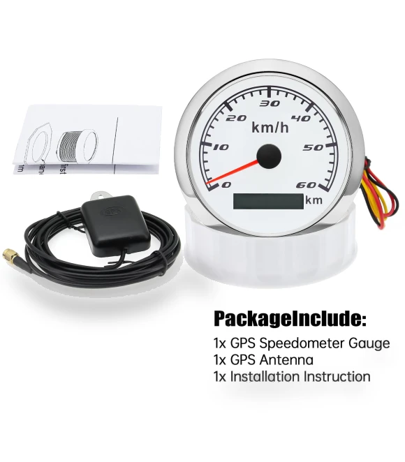 GPS Speedometer with Touch Antenna — Navigation & GPS Accessories
