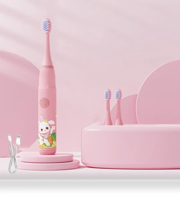 Kids Electric Toothbrush with Smart Timer — Kids' Electric Toothbrushes, Light makeup