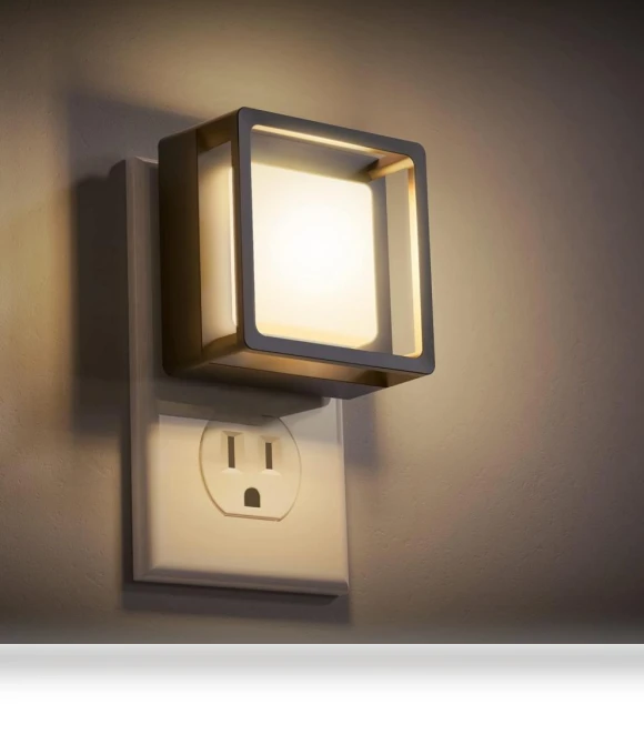 Modern Small Wall Plug in Night Lamp — Night Lights, QIANBAIDI