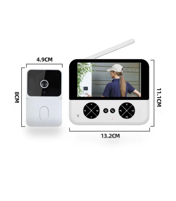 Multifunctional Video Doorbell — Kits, Tool parts