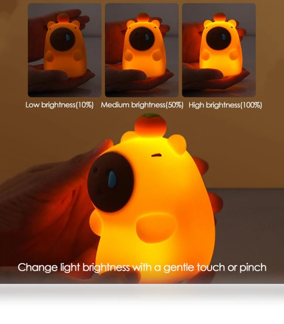 Night Light Capybara — Night Lights, Super Dream Home