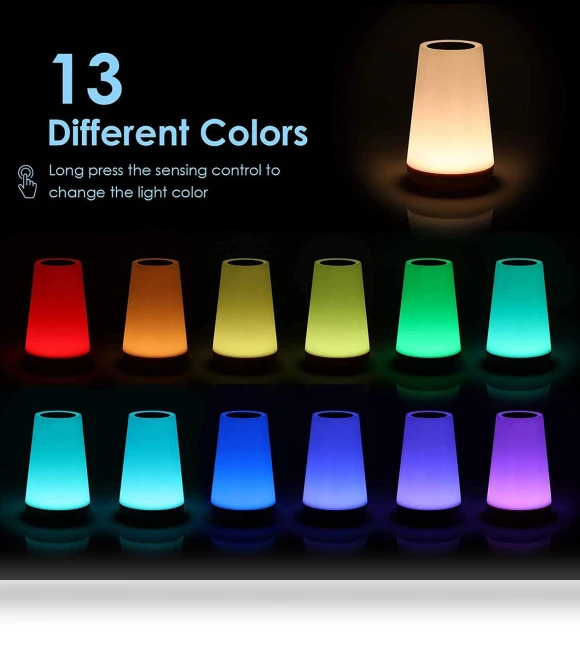 Rechargeable LED Bedside Table Lamp — Lamps & Shades, Refreshing Home