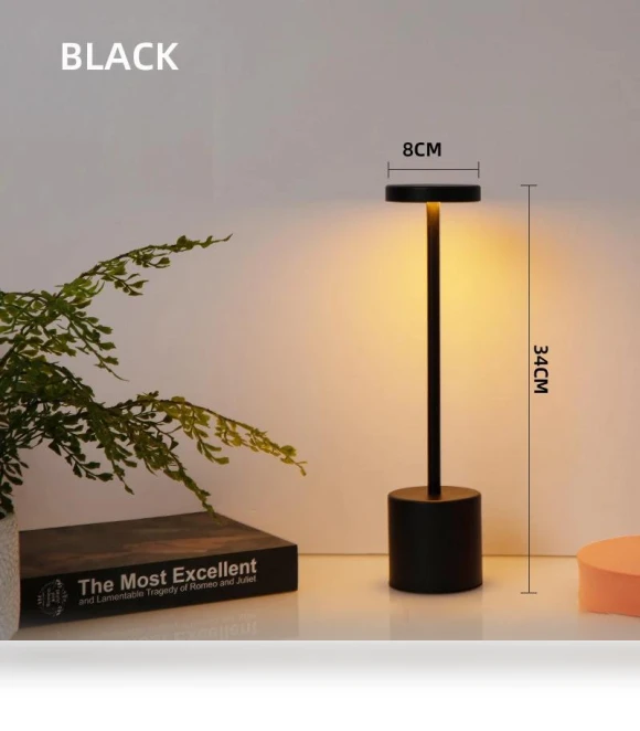 Rechargeable Touch Metal Desk Lamp — Desk & Table Lighting, StriveFire