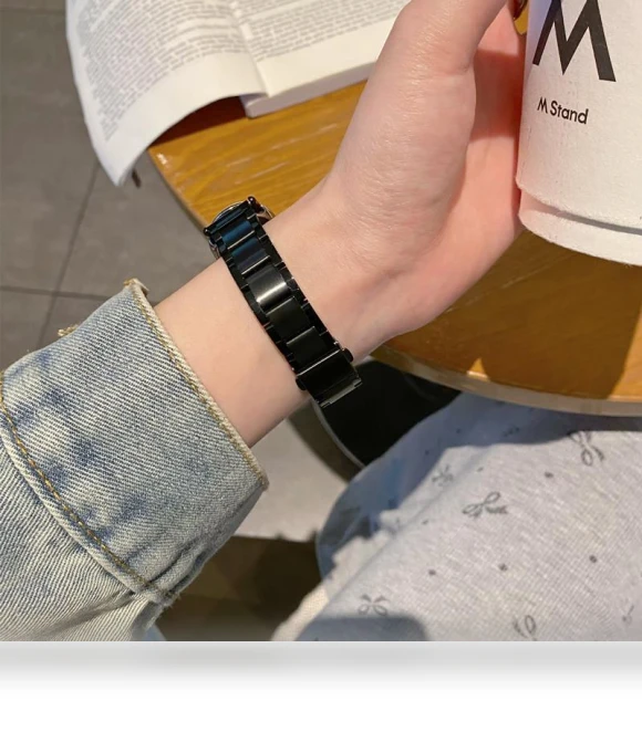 Stainless Steel and Gold Strap — Fitness Bands, Agood