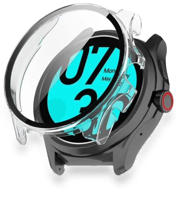 Tempered Glass + Case for Smartwatch — Screen Protectors, PINSENDA