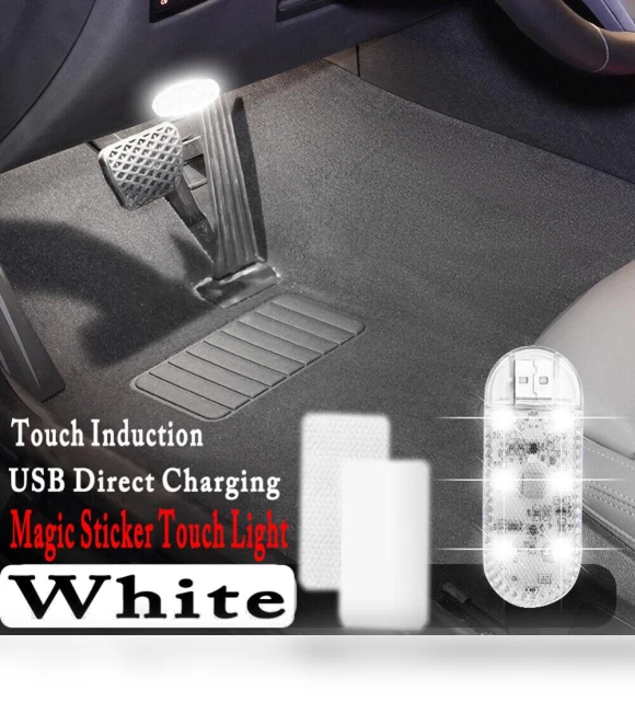 Touch Sensor USB LED Interior Light — Courtesy Lamp, Happd