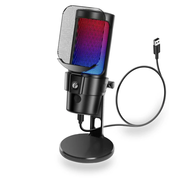 USB Condenser Gaming Microphone — Microphones, HAYAO