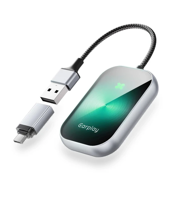 Wireless CarPlay Adapter 2-in-1 — Phone Accessories, World Auto Parts