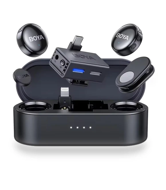 Wireless Lavalier Microphone — Audio Capture Devices, Boya