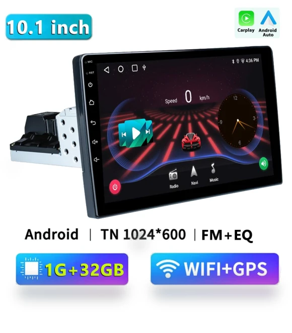 10-inch Touchscreen Car Stereo — Stereo Receivers, ToyousoniC