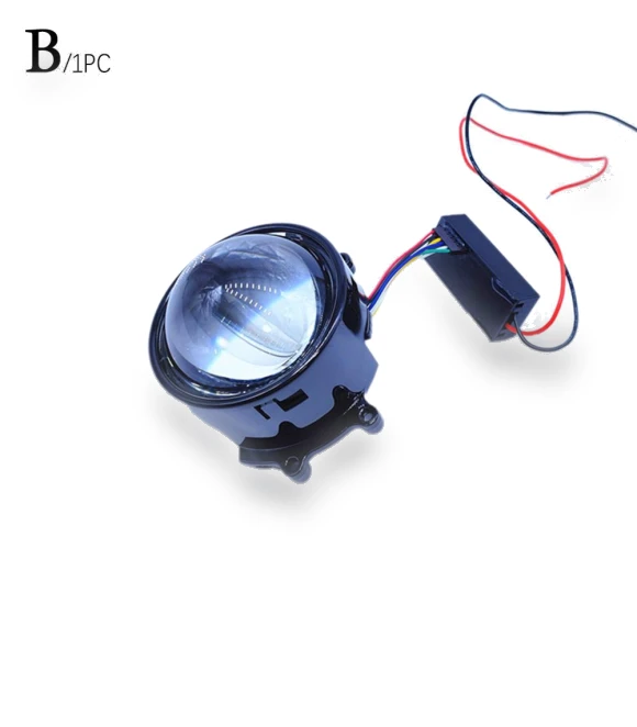 3-inch Dynamic Devil Eyes Lenses — Headlight, 888 Auto Parts Town