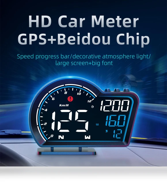 Digital GPS Speedometer HUD — Navigation & GPS Accessories