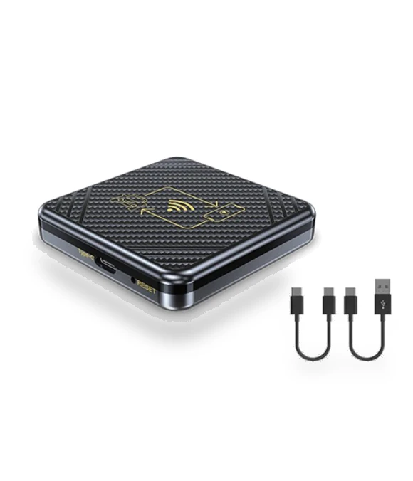 Mini 2 in 1 Ai Box Wired Wireless CarPlay and Android Auto Adapter — Car Audio Connectivity Solutions, Auto Accessories Home
