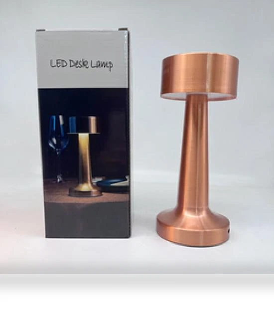 Modern Metal Touch Dimmer Night Light — Desk & Table Lighting, Zhou Yajin