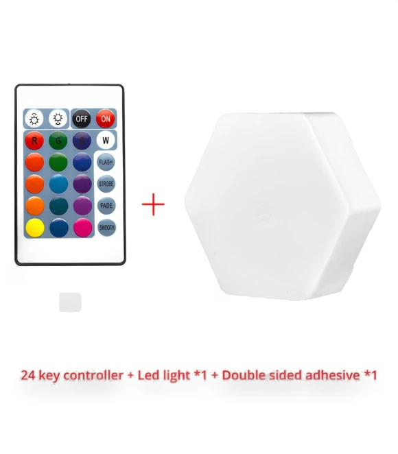 Quantum Wireless Hexagon Lamp — LED Strips, Heal Care