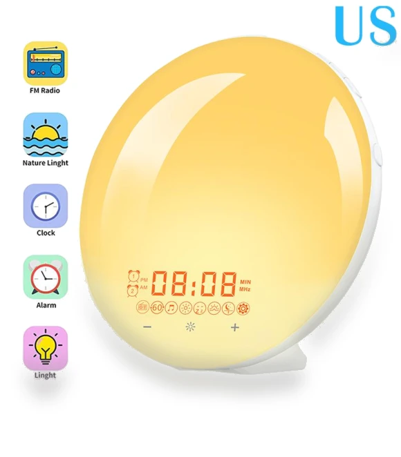 Smart Sunrise Alarm Clock — Alarms & Clocks