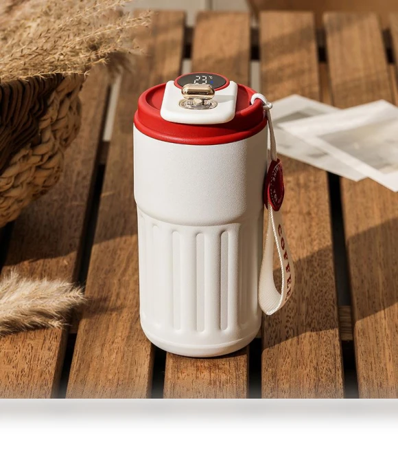 Smart Temperature Display Vacuum Cup — Beverage Warmers, TOP HOME-002