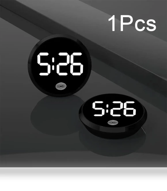 Touch-Type ABS Glowing Car Clock — Clock, 888 Auto Parts Town