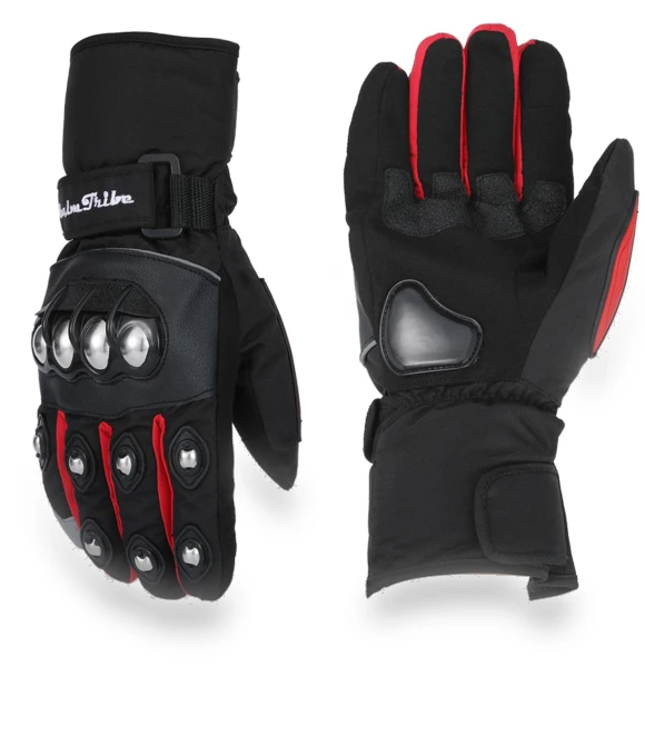 Touchscreen Motorcycle Gloves — Gloves, Wit angel