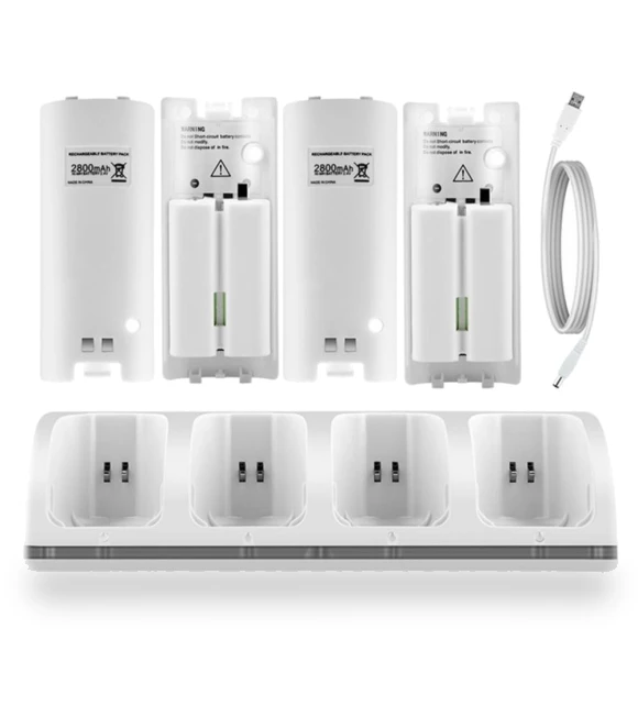 4-Port Charging Dock Station — Docking Stations, Serene Homes