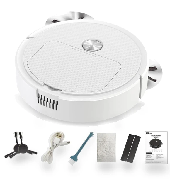 Automatic Portable Mini Home Robot Vacuum — Smart Cleaning Robots, Optimized General