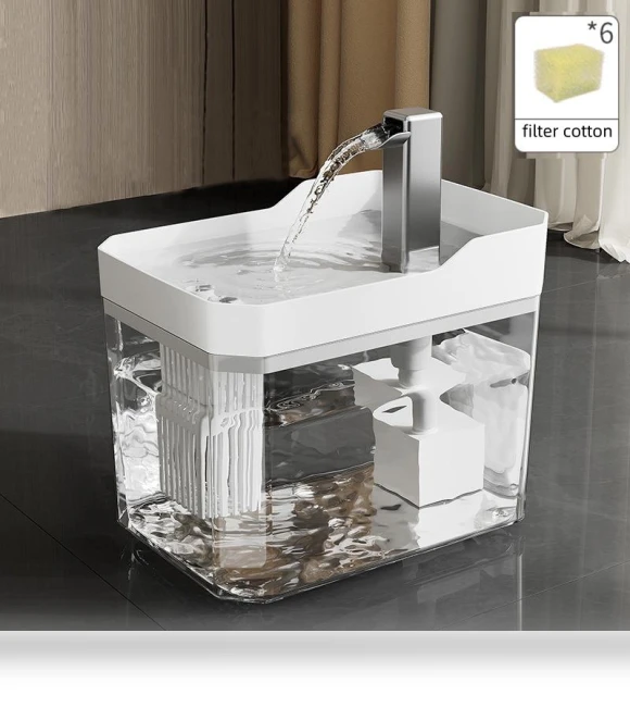 Automatic Recirculating Water Fountain for Cats — Fountains, GYROBALL