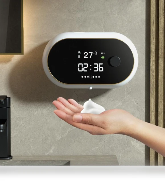 Automatic Wall-Mounted Soap Dispenser — Care Dispensers, Happy Home Mall