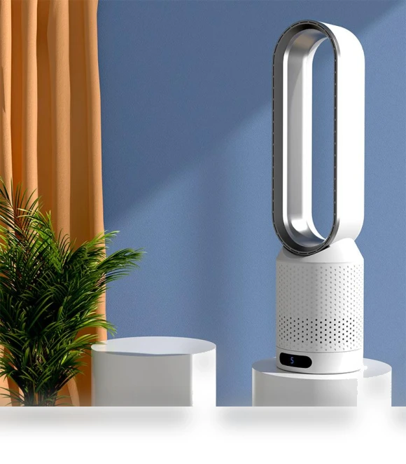 Bladeless Air Purifier Fan — Vertical Air Circulators, DC-Home-2