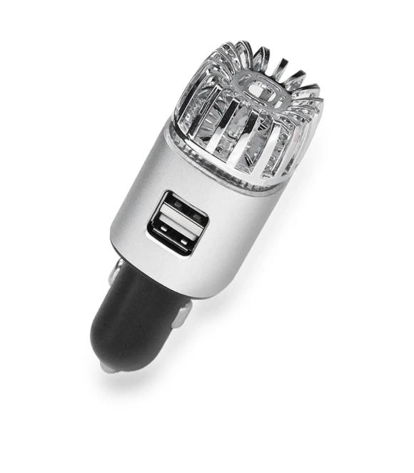 Car Air Purifier with USB Charger — Activated Carbon Air Purifiers, TOP HOME